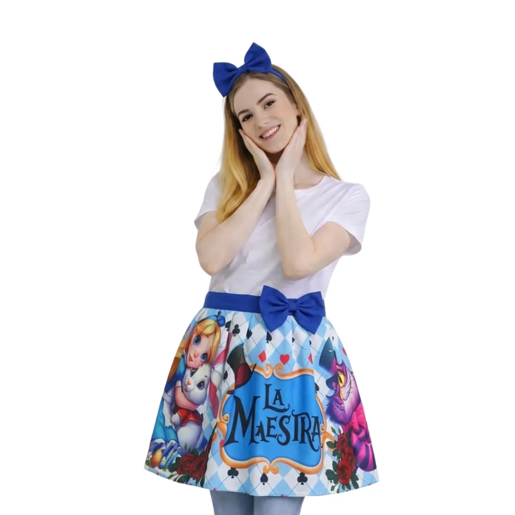 mandil plisado con moño (princesa) 1.webp