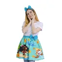 mandil plisado con moño (princesa) 4.webp