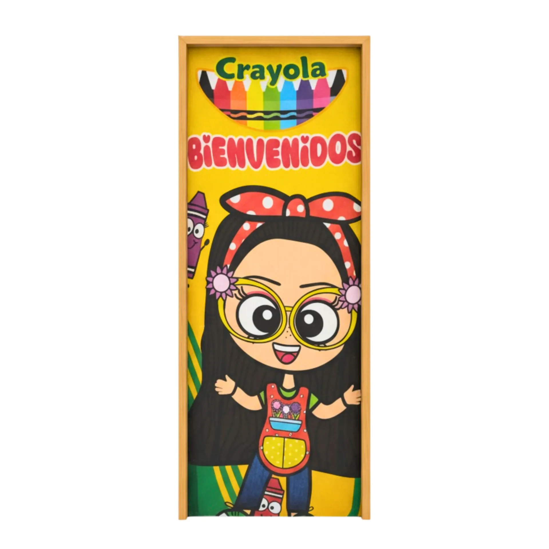 Cubre puerta sublimada